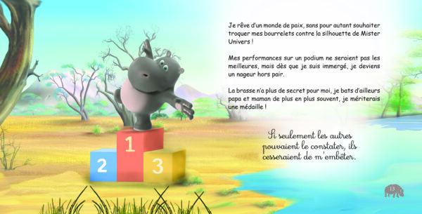 Léo l’hippo qu’on trouvait trop gros – Image 2